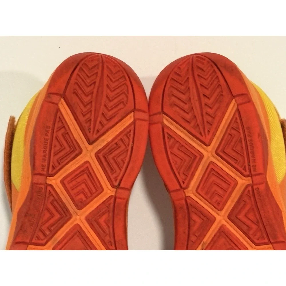 Nike Zoom Hyperrev Total Orange Yellow Blue 653646-700 Size 2Y Lebron‎ Sneakers